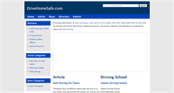 Desktop Screenshot of drivehomesafe.com